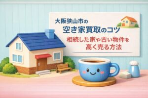大阪狭山市空き家買取のコツ!相続や老朽物件を賢く売却する方法