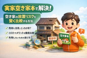 実家空き家本で解決！放置リスクを避けて賢く比較する方法