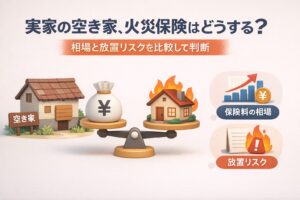 実家空き家火災保険はどうする？相場と放置リスクを比較して判断