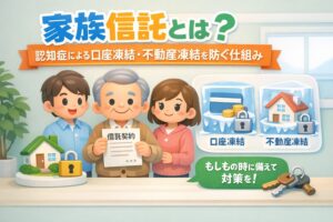 家族信託とは？認知症による口座凍結・不動産凍結を防ぐために知っておきたい仕組みを解説