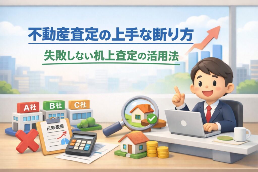 不動産査定 複数社 断る方法と失敗しない机上査定の活かし方