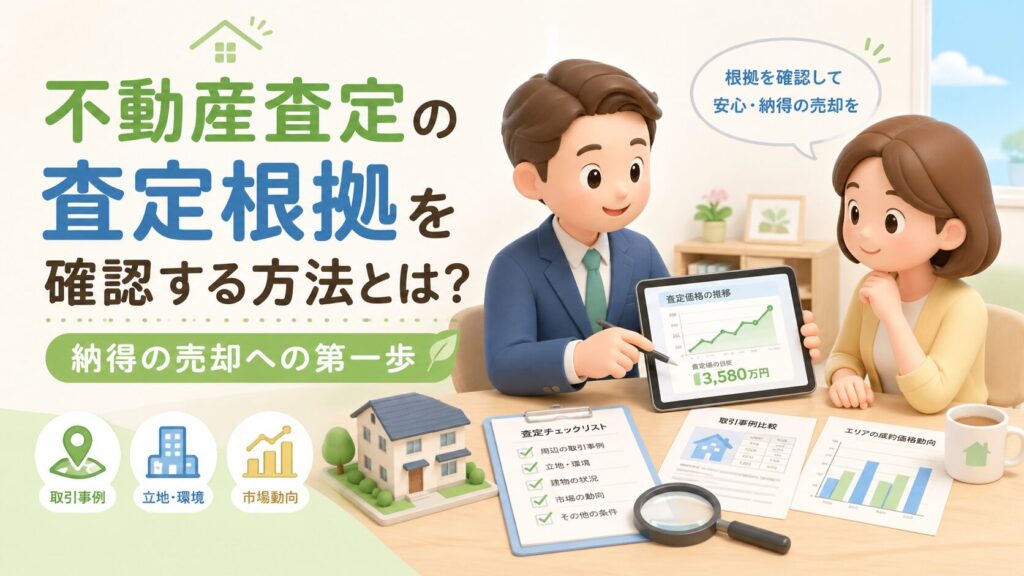 不動産査定の査定根拠を確認する方法とは？納得の売却への第一歩