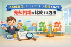 不動産査定セカンドオピニオンで失敗を防ぐ｜売却相場の比較方法