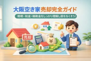 大阪空き家売却流れ完全版:損しないための相場・税金・補助金ガイド