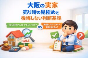 大阪実家売るタイミングの見極めと後悔しない判断基準
