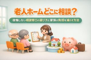 老人ホームどこに相談?後悔しない窓口の選び方と家族の負担を減らす秘策
