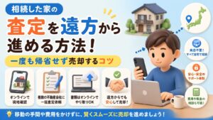 相続した家の査定を遠方から進める方法！一度も帰省せず売却するコツ