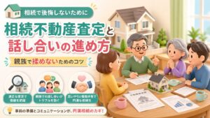 相続不動産査定と話し合いの進め方｜親族で揉めないためのコツ