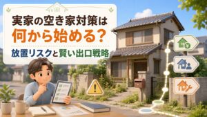 実家の空き家対策は何から始める？放置リスクと賢い出口戦略