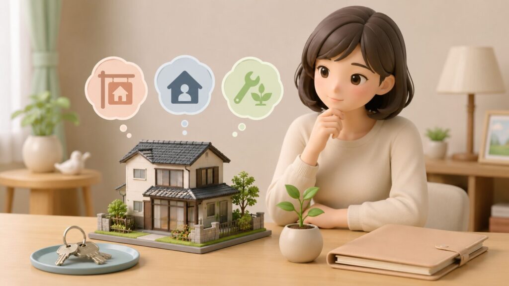 納得できる実家の空き家対策