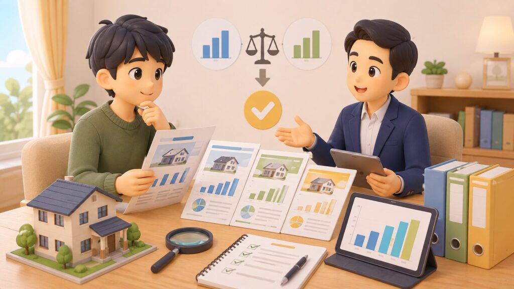 納得のいく相続不動産査定
