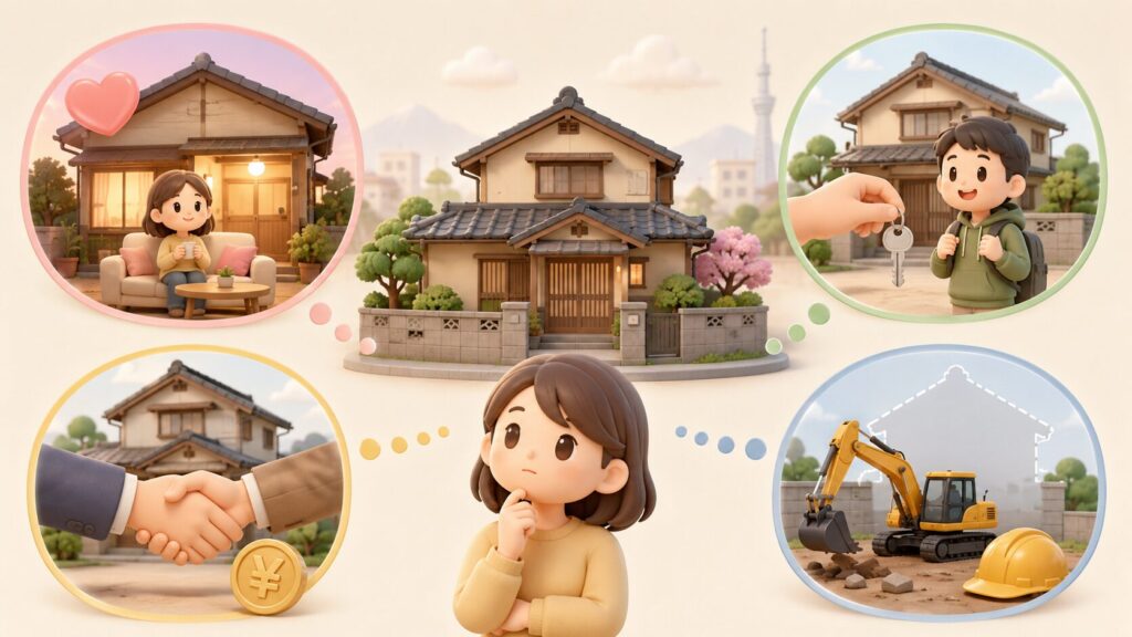 相続した実家や空き家で損しないため