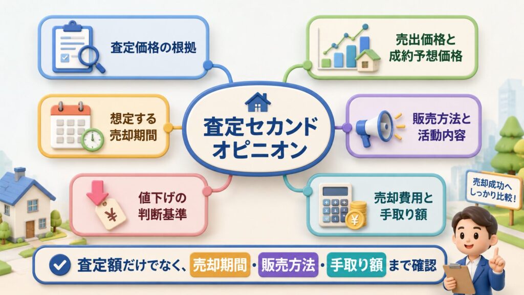 査定セカンドオピニオンで確認する6つの項目