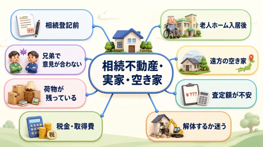 相談内容から事例を探す