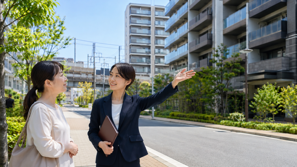 池田市でマンションの立地や駅周辺を確認する不動産査定