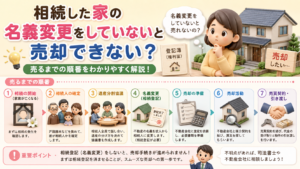 相続した家の名義変更をしていない