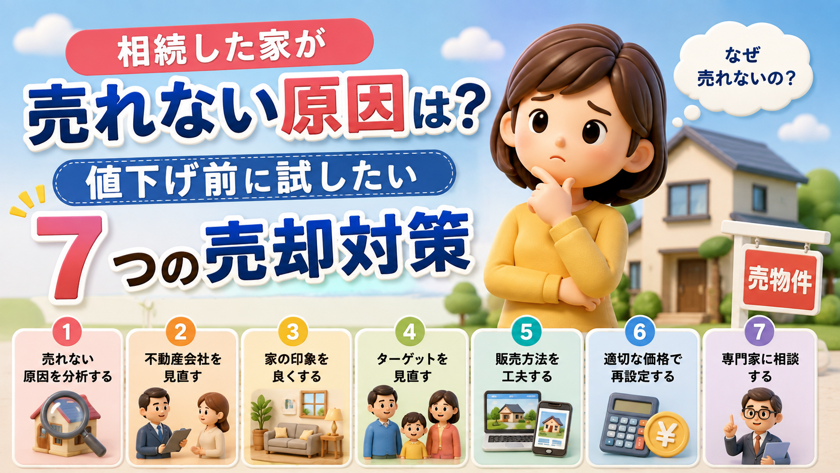 相続した家が売れない原因は