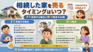 相続した家を売るタイミングはいつ