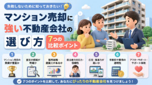 マンション売却に強い不動産会社の選び方