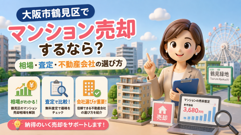 大阪市鶴見区でマンション売却するなら