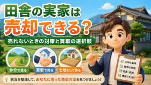 田舎の実家は売却できる