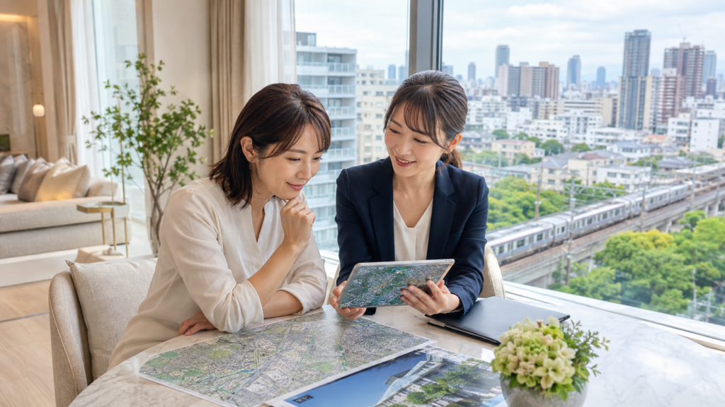 大阪市住吉区の沿線や駅周辺を確認するマンション売却相談