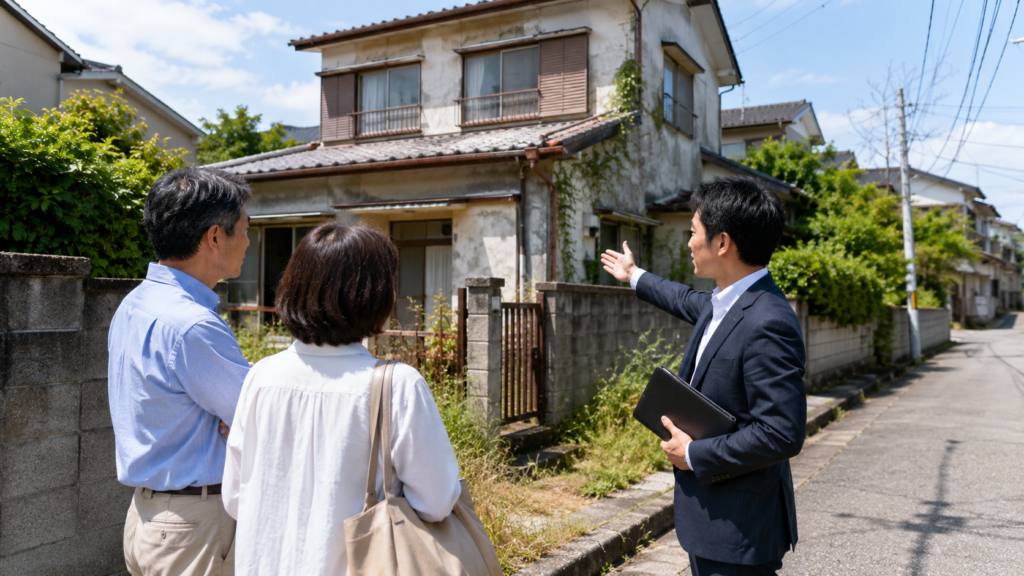 相続した空き家の建物状態や接道条件を確認する不動産相談