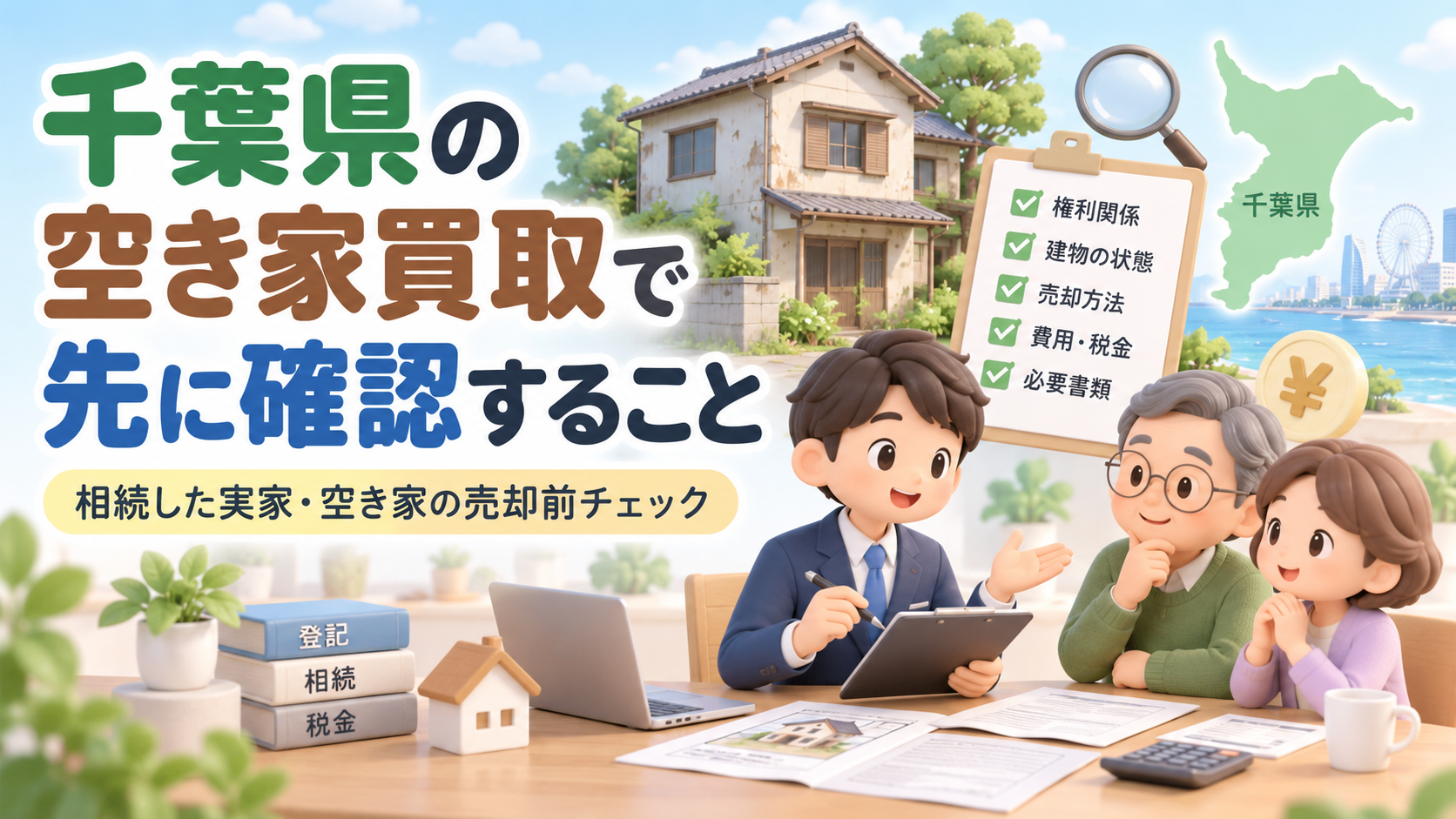 千葉県の空き家買取で失敗しない業者選び