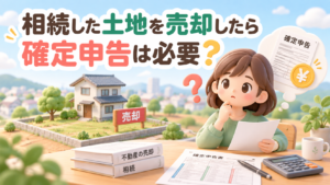 相続した土地を売却したら確定申告は必要？