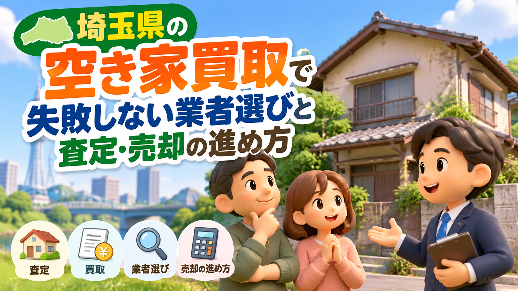 埼玉県の空き家買取で失敗しない業者選び