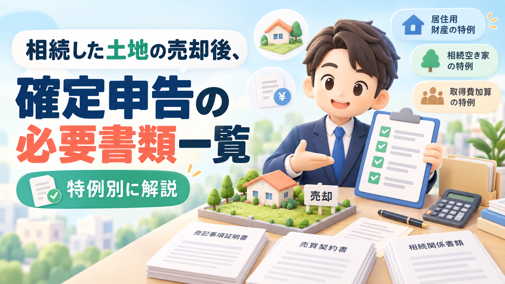 相続した土地の売却後