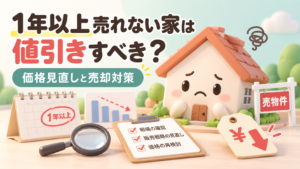 1年以上売れない家は値引きすべき？