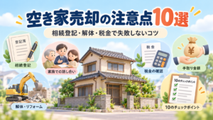 空き家売却の注意点10選